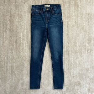 Madewell Roadtripper Skinny Jeans Size 25 Faulkner Wash